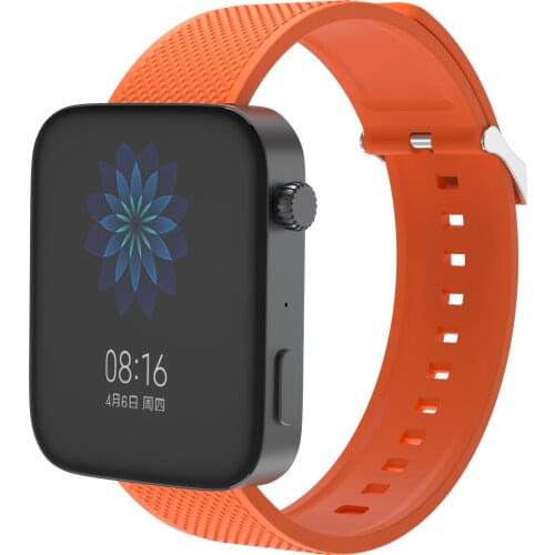 New Soft Silicone replacement strap for Xiaomi Sport watch S1 strap For Huawei B5 Watch band 18mm band Dropshipping wrist strap