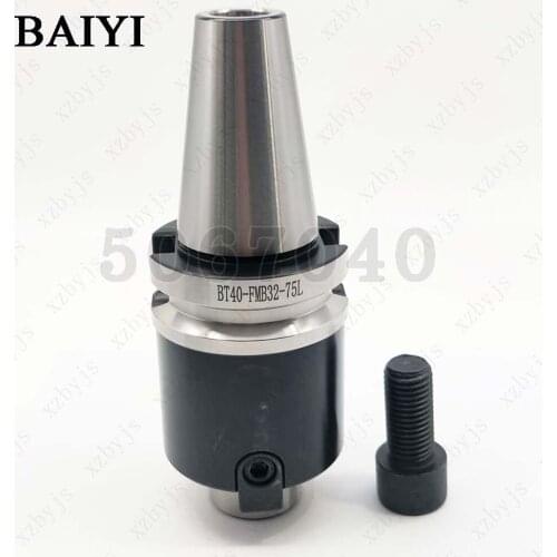 1pc BT40-FMB32 60L/75L/100L Milling knife shank 45mm milling cutter Machining head APMT1604 blade BT40 FMB32 Series tool holder