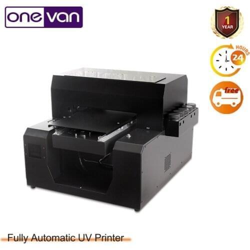 Cylindrical with removable roller A3 UV inkjet printer touch screen design one-key printing for cards/gift boxes/tiles printing