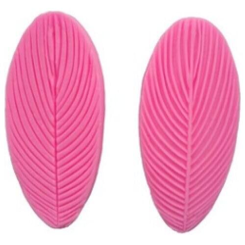 Long Strip Leaves 100% Foodgrade Silicone Leaf Mold For Cake Decoration Fondant Mold Silicon Mold Cake Fondant H470