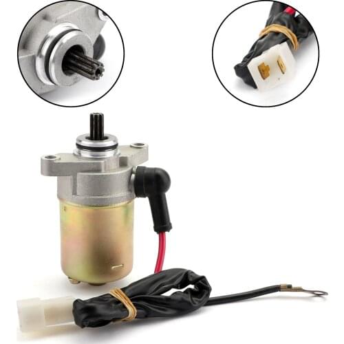 Artudatech 12V ATV Electric Starter Motor Drive Starting For POLARIS Predator 50 OUTLAW 50 ATV 2008-2018 0453848 454951