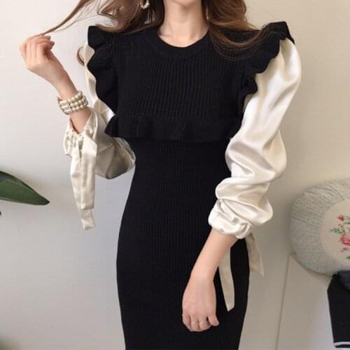 FIFICHUYI Fashionable Knitted Dresses