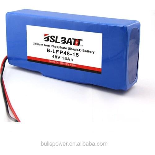 3000 deep cycle Times 24V 36V e-bike lithium lifepo4 ebike battery pack 48v 20ah