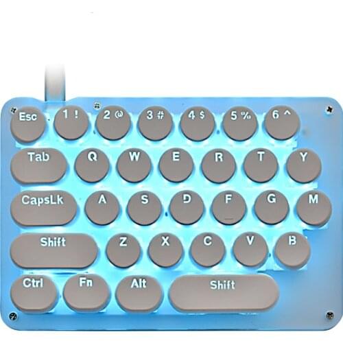 One-handed Mechanical Keyboard Game Dedicated One-handed Keyboard Custom Keyboard