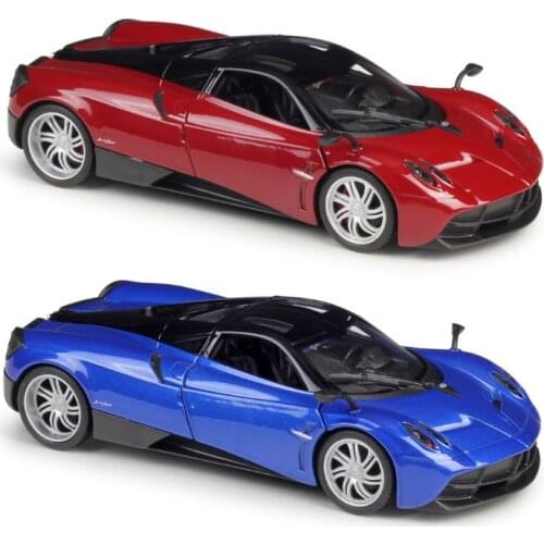 19.5cm 1:24 Die-cast Diecast car Pagani Huayra Ghost of the Son Car Vehicles Model Classic Sports supercar Car collection gifts