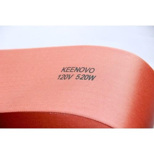 5" X 24" 520W 120V Keenovo Flexible Silicone Heater, Ukulele Side Bending Heating Thermal Heat Blanket, Free Shipping