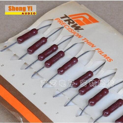 Original new 100% 7M 1W 7Mohm 1W antique fever red resistor 5% 15*3.5MM (Inductor)