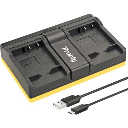 Protby NP-BN1 NP BN1 USB Dual Charger For Sony Cyber-Shot DSC S750 DSC S780 W630 TX5 W310 T99