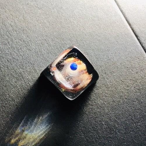 Handmade resin keycaps personality Wandering earth mechanical keyboards keycap