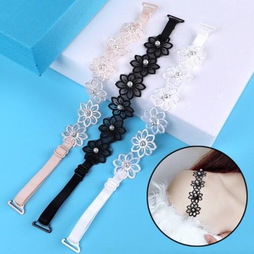 Cheapest Metal Buckle Bra Straps Belt Womens Elastic Transparent Silicone Adjustable Invisible Intimates Women Accessories