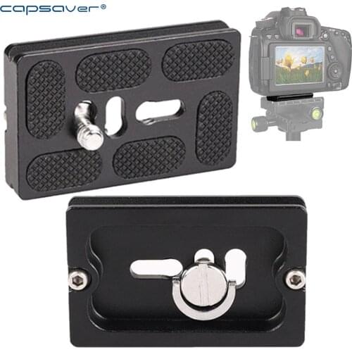 Capsaver Tripod Monopods Quick Release Plate Camera Mount Adapter Tripod Ball Head with 1/4 Screw for DSLR Digital Camera
