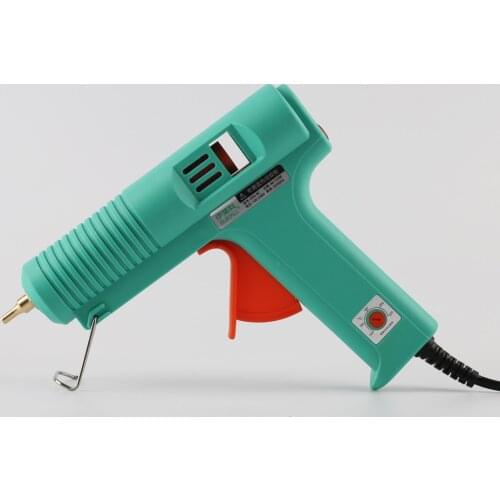 100-240V 40-150w Hot Melt Glue Gun Temperature Adjustable Repair Kit Tools Green Color