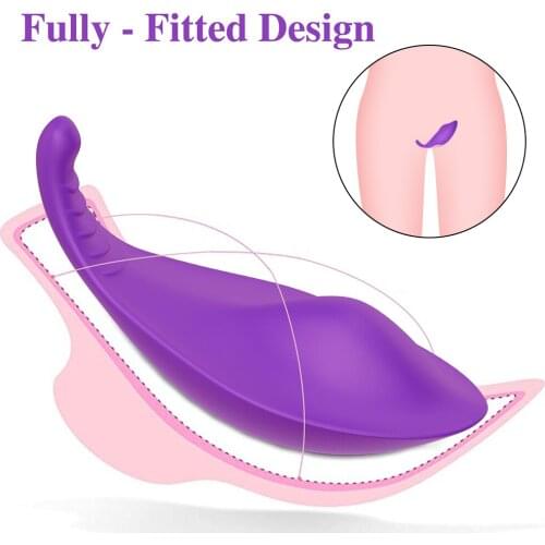 Wireless Remote Control Panty Vibrator Sex Toys For Woman Butterfly Invisible Wearable Vibrating Egg Clitoral Stimulator