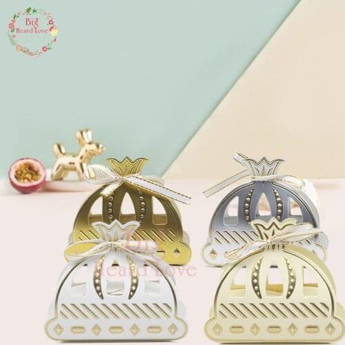 25pcs Laser Cut Pumpkin Shape Candy Box Baby Shower Gift Box Birthday Party Decoration Kids Baby Shower Favor Party Decoration