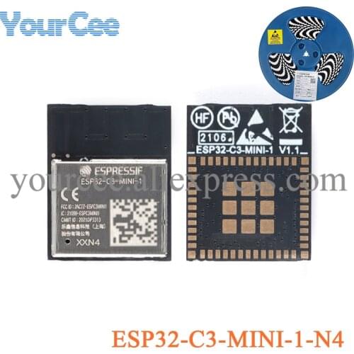 ESP32 ESP32-C3 MINI 1 N4 ESP32-C3-MINI-1-N4 2.4GHz WiFi Wireless BLE5.0 Wireless Communication Module