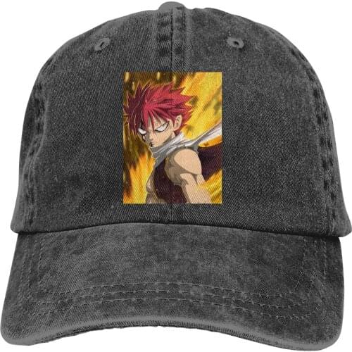 Natsu Less Baseball Cap Men Fire Force Tamaki Manga Anime Caps colors Women Summer Snapback Caps