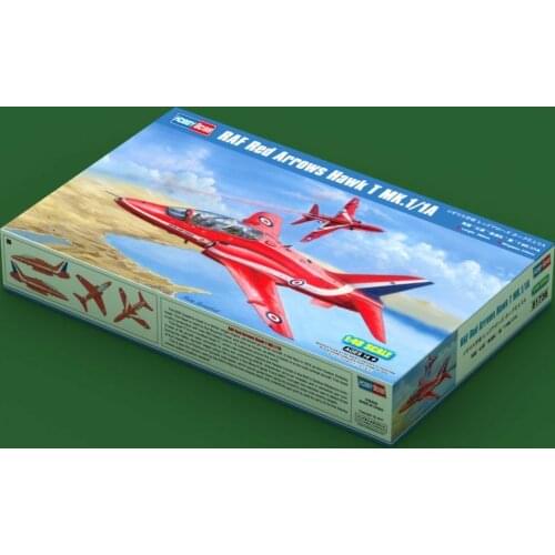 Hobby Boss 81738 1/48 RAF Red Arrows Hawk T Mk.1/1A Warplane Aircraft Model Jet TH06075-SMT6