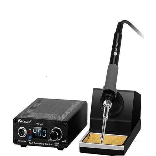 T12 /T12A Fast Heating Thermostatic Soldering Station Iron 75W For Motherboard BGA PCB Repair