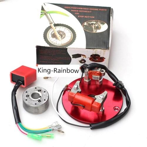 110cc 125cc 140cc off-road motorcycle horizontal engine refit magneto performance generator rotor stator dirt pit monkey bike