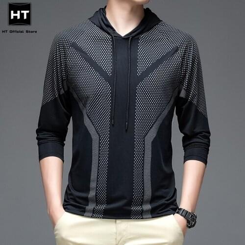 HT Men's T-shirts With A Hood