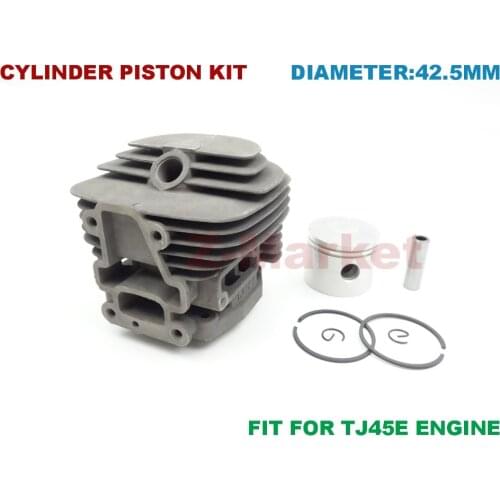 Cylinder Piston Kit for KAWASAKI TJ45E Brush Cutter.Grass Trimmer.Lawn Mower.Tiller.Gasoline Engine Garden Tools Spare Parts