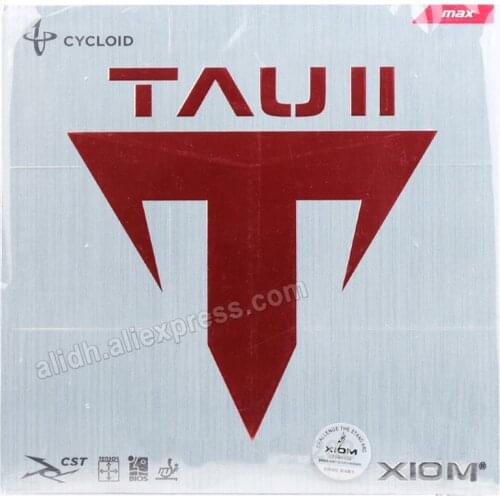 Original XIOM TAU 2 table tennis rubber 79-015 made in Germany shaped offensive loop ping pong game XIOM rubber