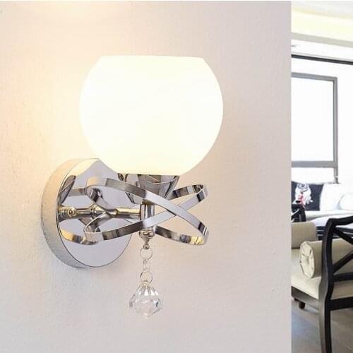 Wall modern minimalist creative led bedroom bedside lamp wall lamp Arandela Luminaire Wall Lights