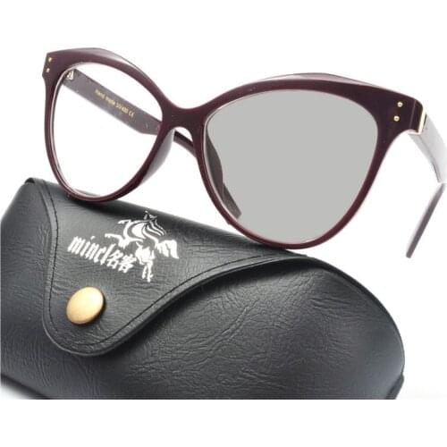 2018 Transition Sunglasses Photochromic Progressive Reading Glasses women Multifocal Points for Reader Near Far sight diopte FML