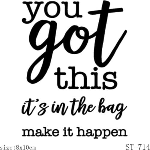 English Words Fairy Silicone Clear Stamps For DIY Scrapbooking/New 2019 Card Making Bullet Journal Sentiment Sweet Stamp 714