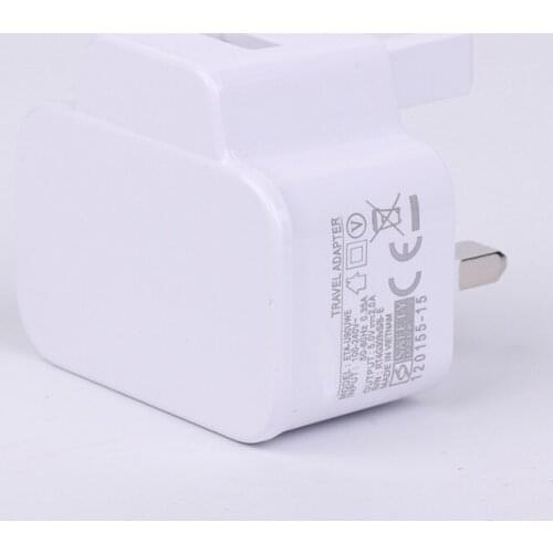UK Plug Phone Charger General Foldable Travel 5V 2A AC Wall Home Charger Power Adapter for Samsung IPhone IPad 100pcs/lot