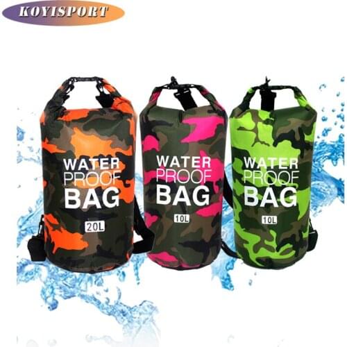 Outdoor Canyoning Pouch Sports Backpack Boating Rowing Pack Waterproof Bag