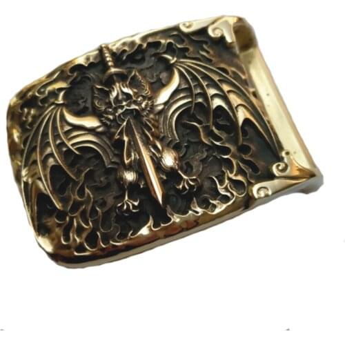 Handmade High-grade Treasure arrow pattern Brass Belt Buckle | Mens Belt Head | Belt Accessories