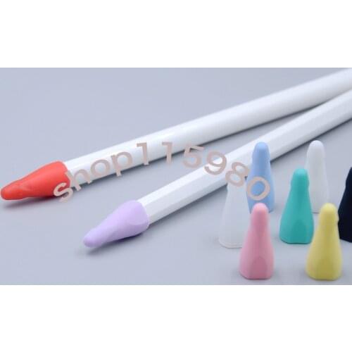 2pcs/Lot Protective Cap Stylus Pen Nib Cover Tip Protector Silicone for Apple Pencil 1st 2nd Generation