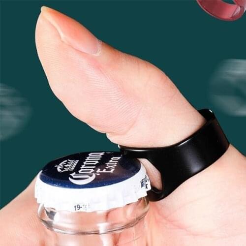2pcs 22mm Mini Can Opener Stainless Steel Bottle Opener Ring-shape Bottle Beer Cap Opening Remover Kitchen Gadgets Bar Tools
