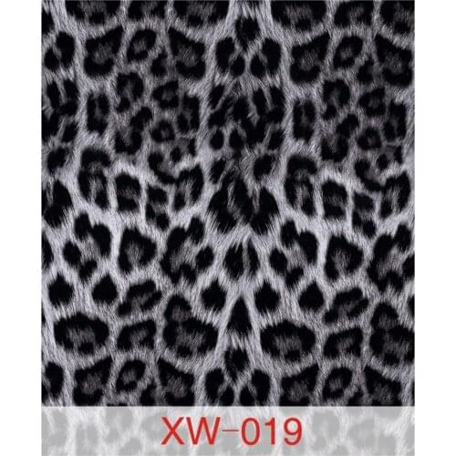 6Pcs 25x30.5cm Leopard Print Heat Transfer Vinyl Heat Press Printing Iron On HTV Film for DIY T Shirts Garment Clothing Hat Bag