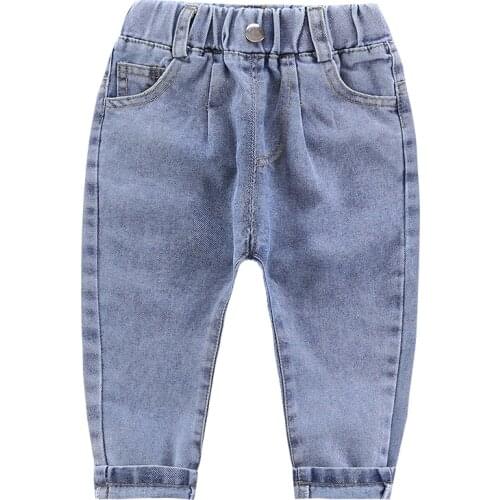 Girls Jeans for Kids Spring Autumn Trousers Children Jeans Kids Fashion Denim Pants Baby Boys Jean Infant Clothing 2-6Y