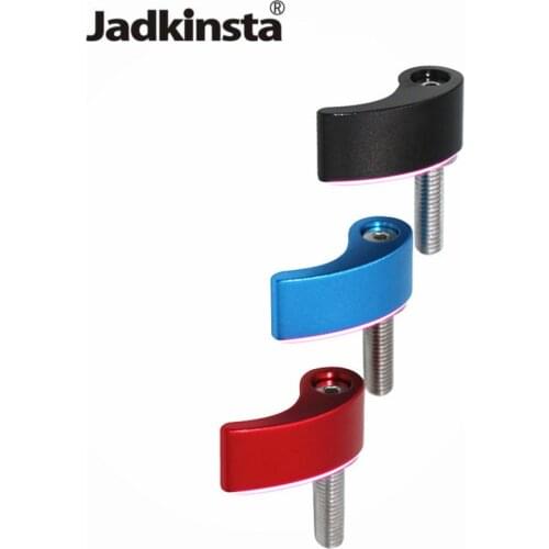 Jadkinsta L Shape Adjustable Screw Adapter Converter M4 M5 M6 Clamp Locking Lever Tripod Screw Holder