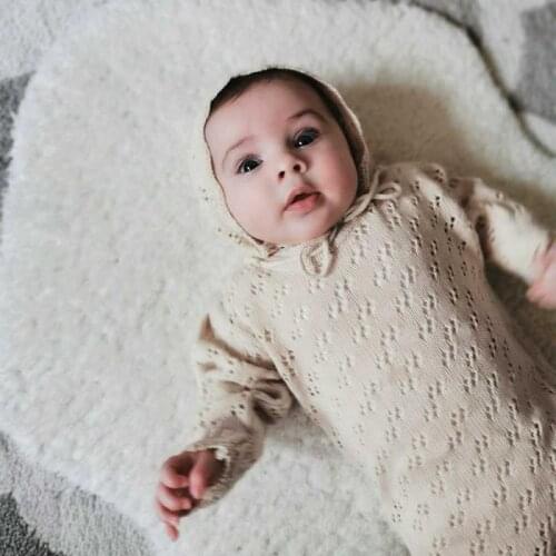 Newborn Baby Boys Grils Romper Knitted Baby Clothes Toddler Jumpsuit Rompers for Infant One Piece Kids Jumpsuit Children Clothes