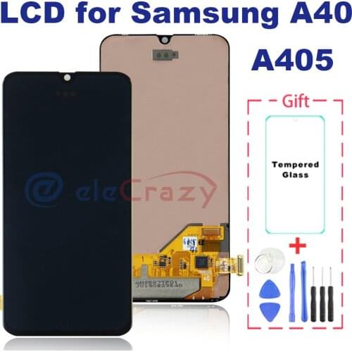 Original for Samsung Galaxy A40 LCD Display A405 Touch Screen Digitizer Assembly Replacement 100% tested