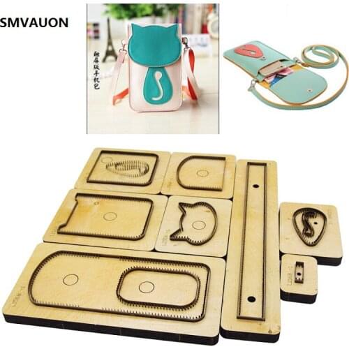 SMVAUON Wood Die Cutting Diy Mold For Cute Card Package Laser Cutting Dies New Die Cut Leather Tools 2021 New Metal Dies