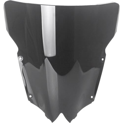YZF-R6 Motorcycle Smoke Windscreen Wind Deflectors Screen Windshield Windproof Double Bubble For Yamaha YZFR6 YZF R6 2008-2015