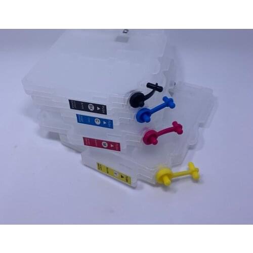 YOTAT 1set Empty Refillable Ink Cartridge GC31H GC31 for Ricoh IPSiO GX e5500 e7700 e3300 e2600 SG5100