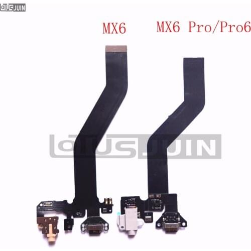 10pcs Dock Connector Micro USB Charger Charging Port Flex Cable Complete Parts for MEIZU MX6/MX6 Pro(Pro 6)