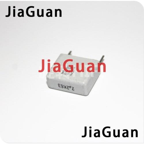 10PCS NEW EVOX MMK15 2.2UF 63V p15mm film capacitor MMK 225 63VDC 2U2 audio hot sale 2.2uf/63v 2200NF