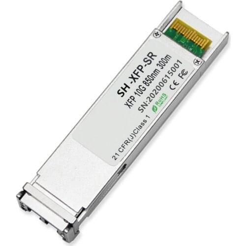 10G XFP 850nm sfp transceiver compatible Finisar FTLX8511D3 850 XFP 10G 300M multimode 10GBASE-SR/SW MMF