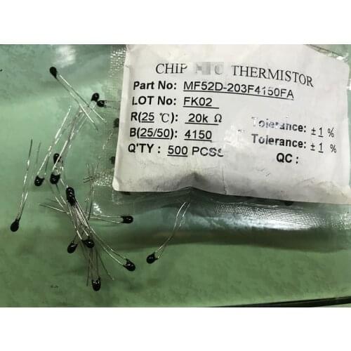 20PCS MF52D-203F4150FA 20K 4150 Varistor MF52D-203F4150 MF52D 203F4150FA Brand new and original chip IC