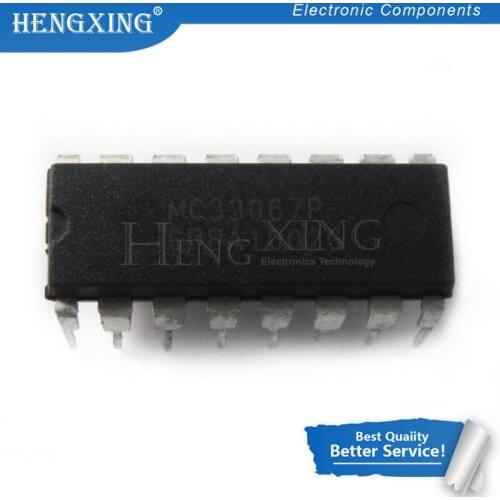 5pcs/lot MC33067P MC33067 DIP-16 In Stock