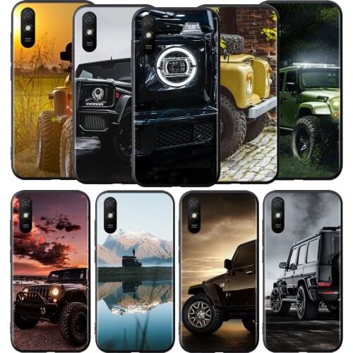 Off-Road Cars Male Men Silicone Cover For Xiaomi Redmi 9 9T 9C 8 7 6 Pro 9AT 9A 8A 7A 6A S2 5 5A 4X Plus Phone Case
