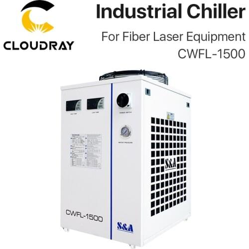 Cloudray S&A CWFL-1500AN & 1500BN Industry Air Water Chiller for Fiber Laser Engraving Cutting Machine