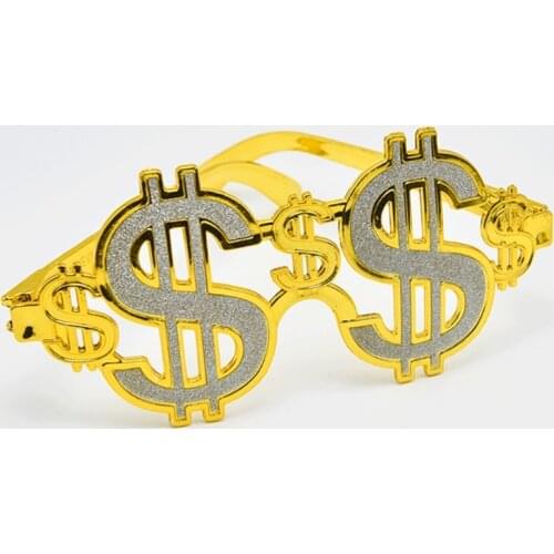 Dollar Glasses with Special Design Toy for Kids/Adults Relieve Stress Supplies Plastic Funny Toy with Fine Material